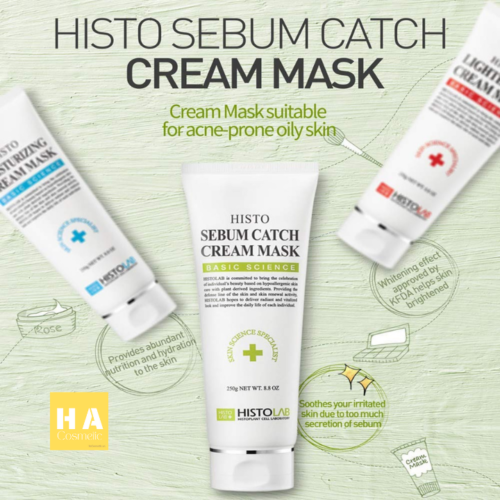 Mặt nạ kem sinh học trị mụn Histo Sebum Catch Cream Mask (250gr)